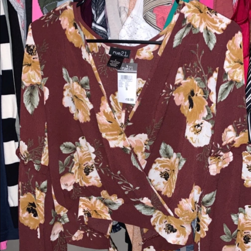 Tie up blouse